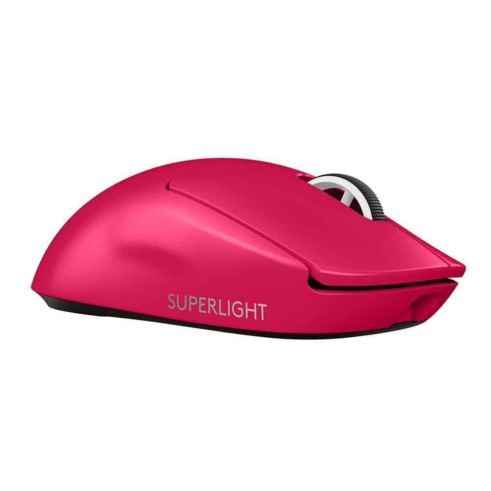 Imagem de MOUSE LOGITECH GAMER G PRO X SUPERLIGHT 2 S/FIO MAGENTA - 910-006796