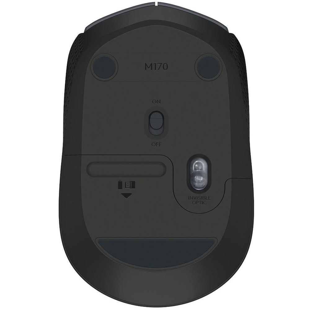 Imagem de MOUSE LOGITECH M170 SEM FIO RC/NANO VERMELHO