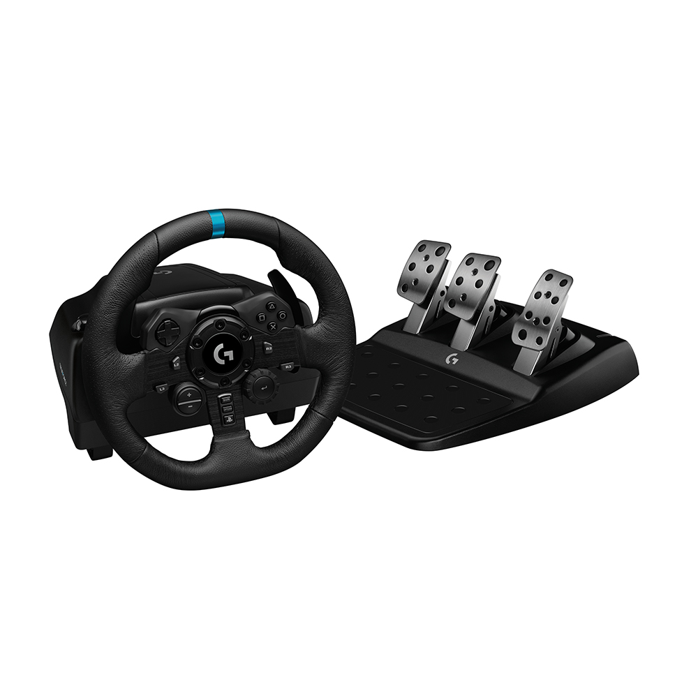 Imagem de VOLANTE LOGITECH G923 P/ PS5, PS4 e PC COM PEDAIS