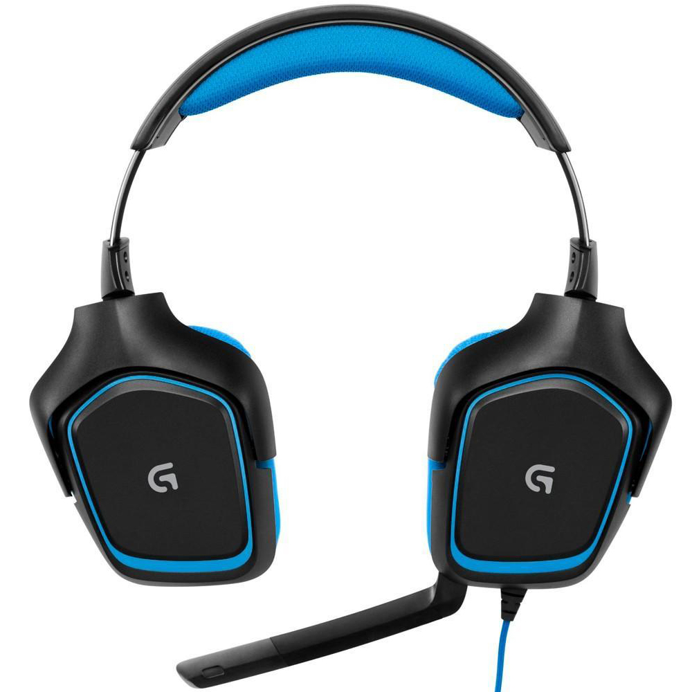 Imagem de FONE DE OUVIDO MIC LOGITECH GAMER G432 7.1 USB/P2 PRETO