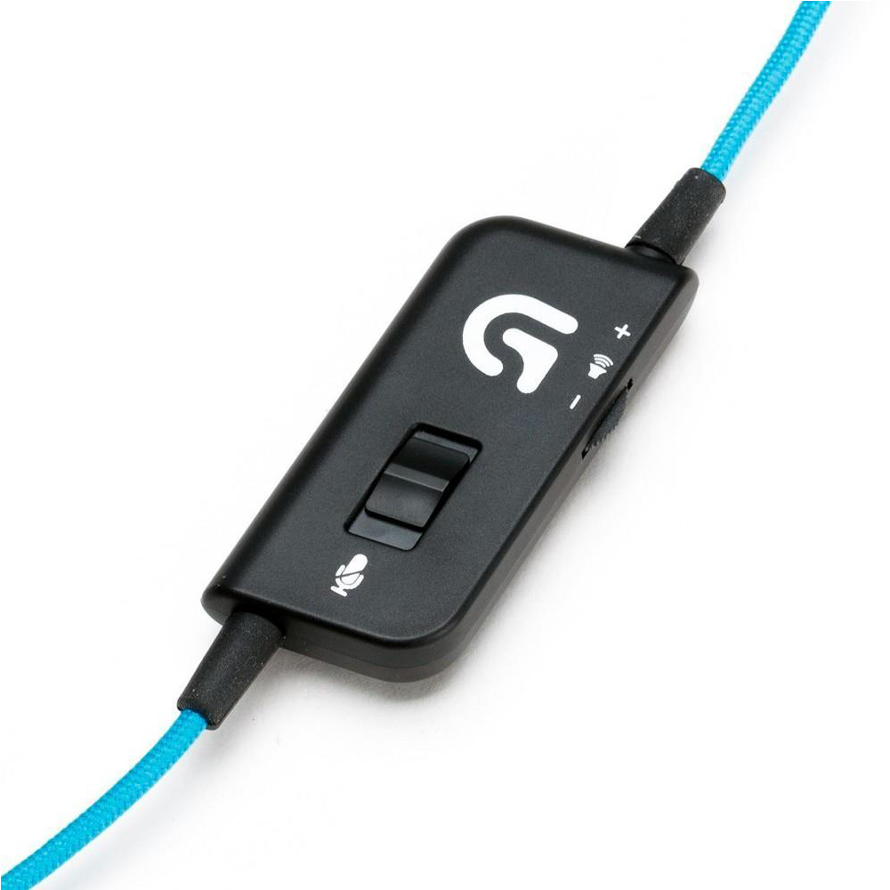 Imagem de FONE DE OUVIDO MIC LOGITECH GAMER G432 7.1 USB/P2 PRETO