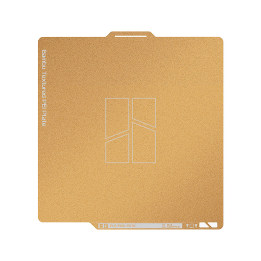 Imagem de PLACA PEI TEXTURIZADA GOLD 256MM - BAMBU LAB - FAP007