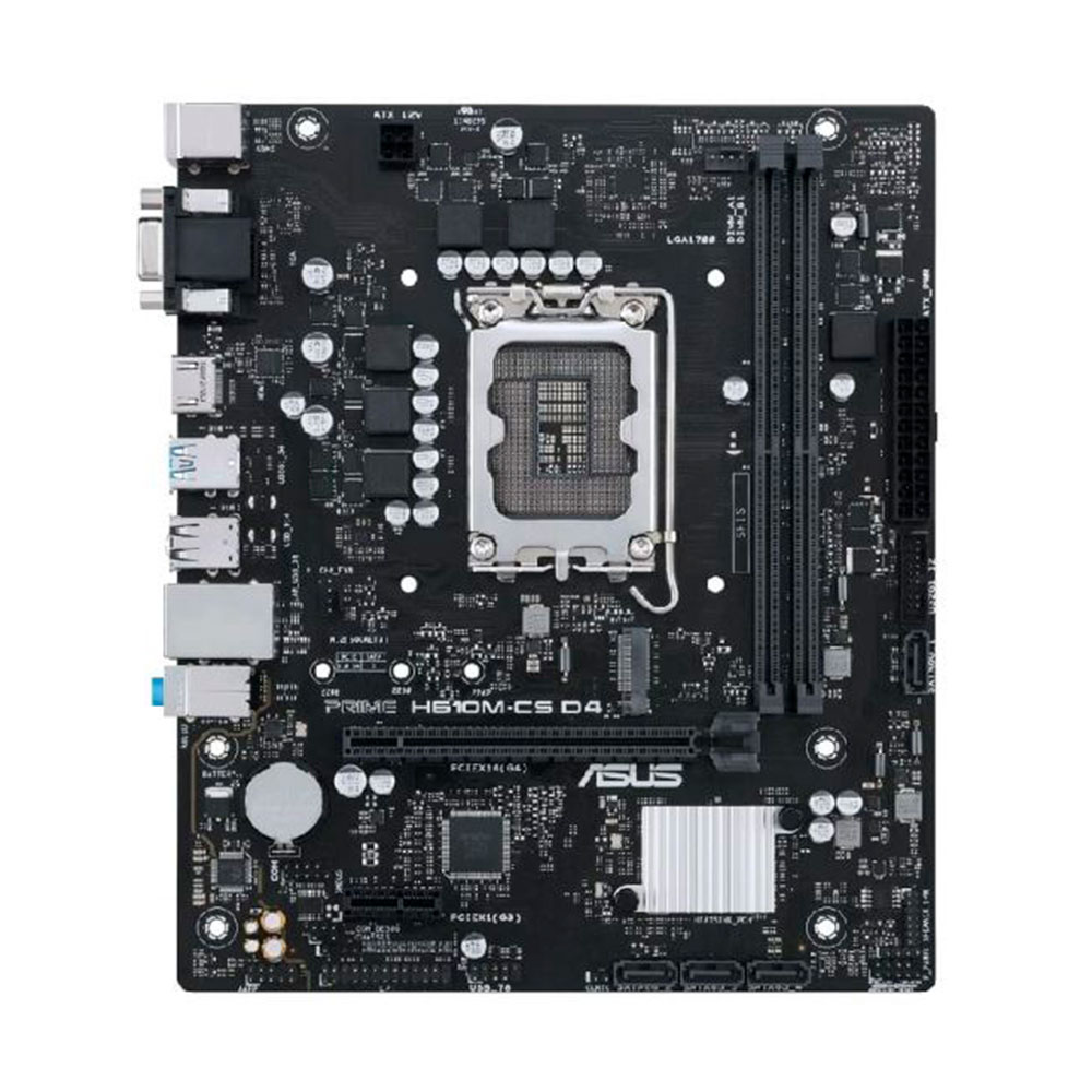 Imagem de PLACA MAE (INTEL) ASUS PRIME PRIME H610M-CS D4 DDR4 LGA1700 12° 13° E 14° GERACAO
