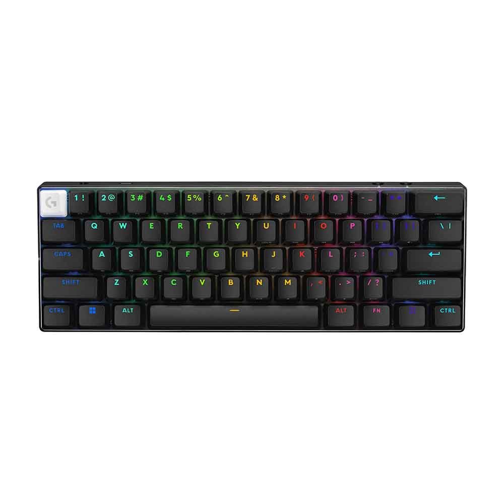 Imagem de TECLADO MECANICO LOGITECH GAMER G PRO X 60 S/ FIO PRETO - 920-011902