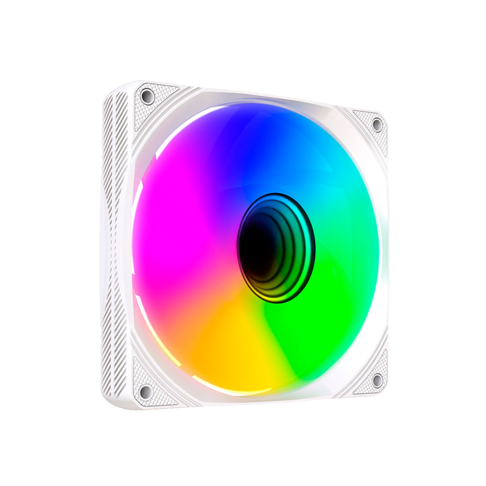 Imagem de COOLER PARA GABINETE C3TECH ARGB BRANCO F9-L320WH 120MM