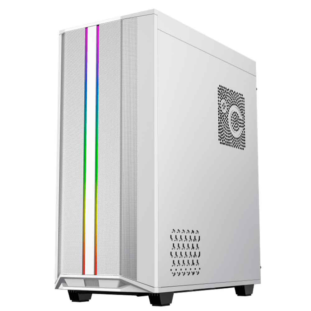 Imagem de GABINETE GAMER GAMEMAX PRECISION USB 3.0 ARGB BRANCO - 8808WT-1/F