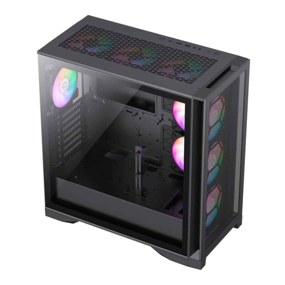 Imagem de GABINETE GAMER GAMEMAX LEADER FULL TOWER M-ATX PRETO - X614100901736