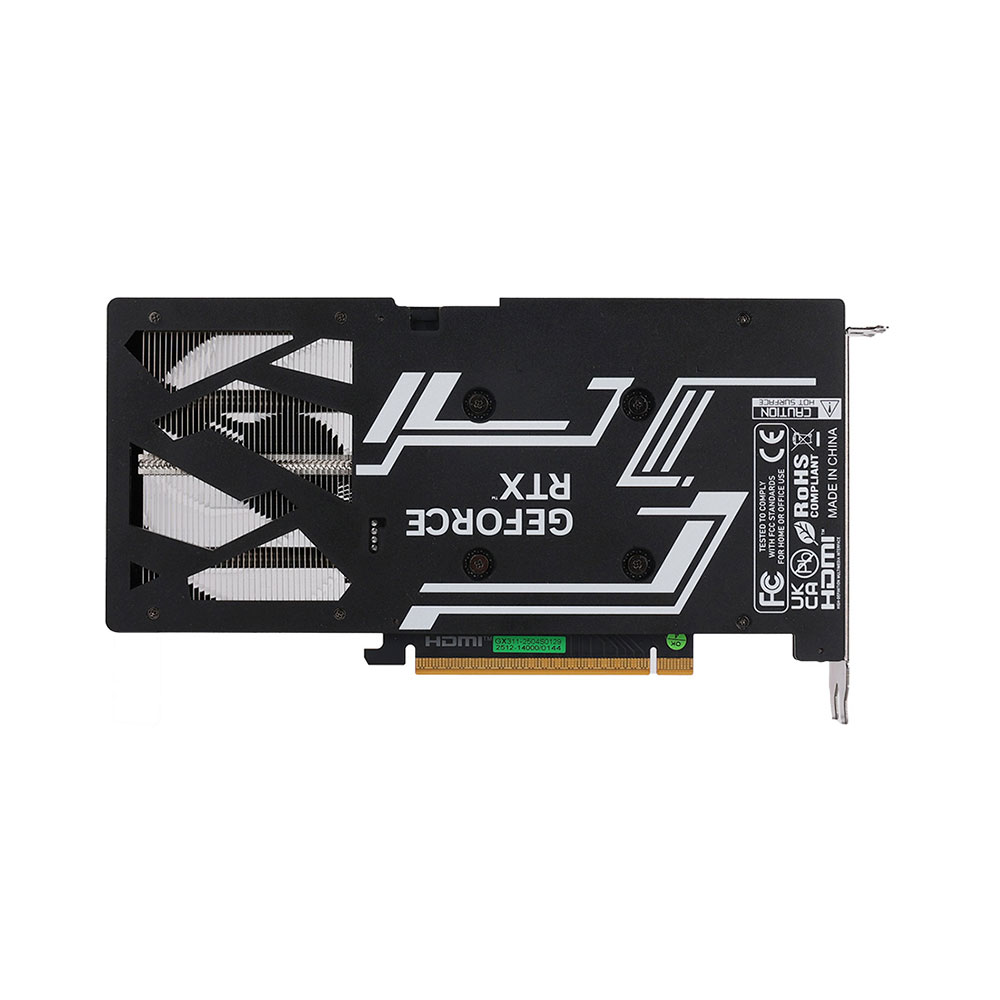 Imagem de PLACA DE VIDEO GALAX GEFORCE RTX 5060 1-CLICK OC 8GB GDDR7 128 BITS 56NSN8MDDCOC