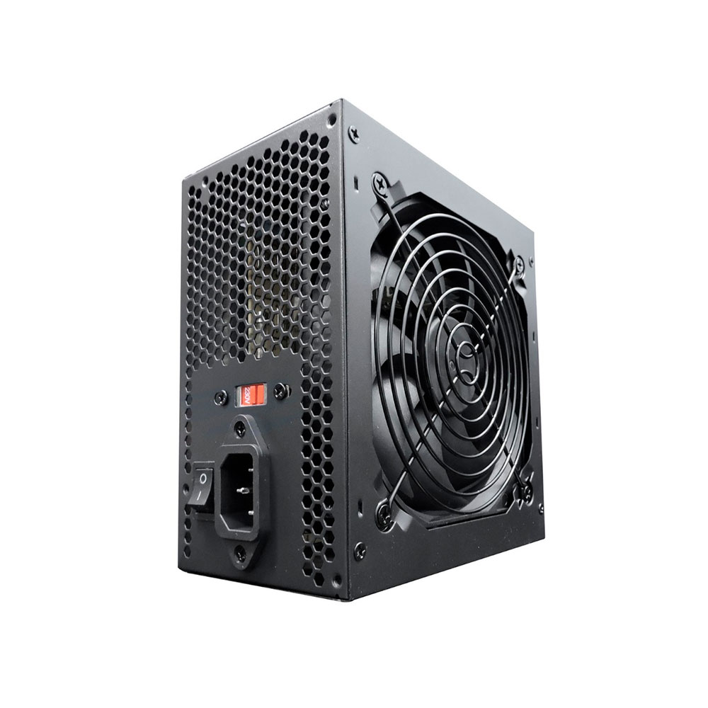 Imagem de FONTE DE ALIMENTACAO ATX 600W REAL BRAZIL PC TRONOS TRS/6350-SMT 24 PINOS BOX
