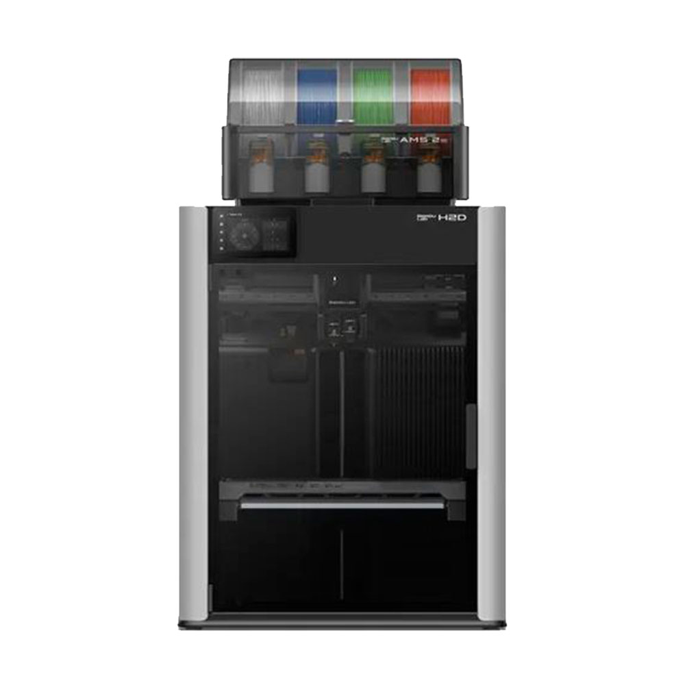 Imagem de IMPRESSORA 3D BAMBU LAB H2D 220V+ AMS 2 PRO (COMBO)- PF003-D+SA007-EU
