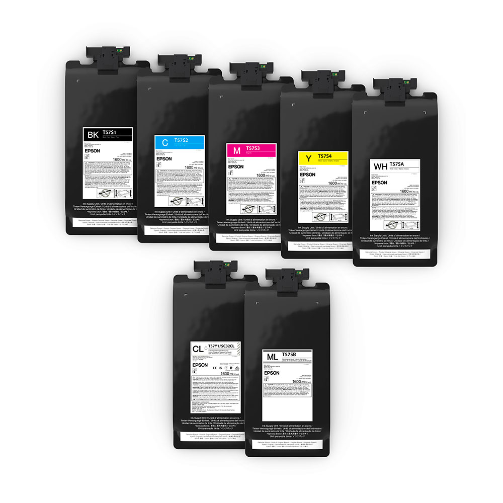 Imagem de TINTA ULTRACHROME EPSON T57S420 AMARELO 1.6L